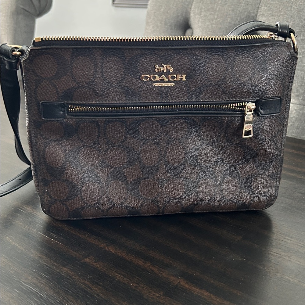 Coach Dark Brown Crossbody Bag